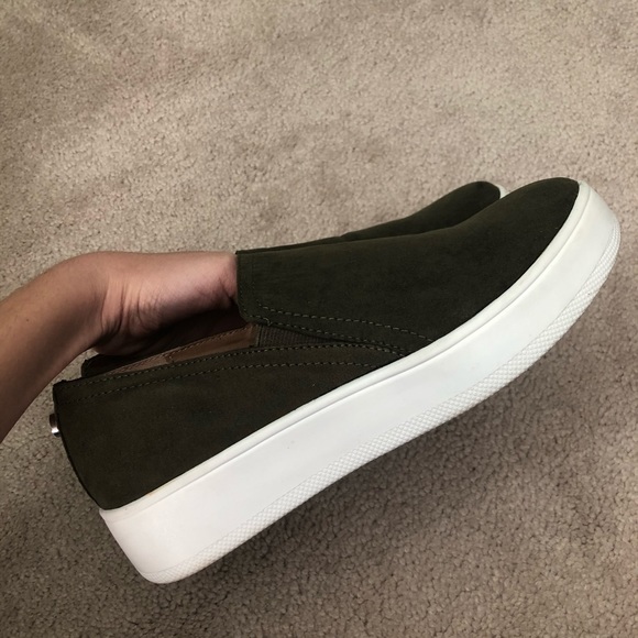 Steve Madden Shoes - Steve Madden Suede Slip On Sneakers (Final Sale)